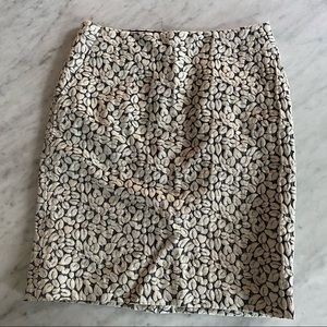 J.Crew Leaf Skirt Size 6